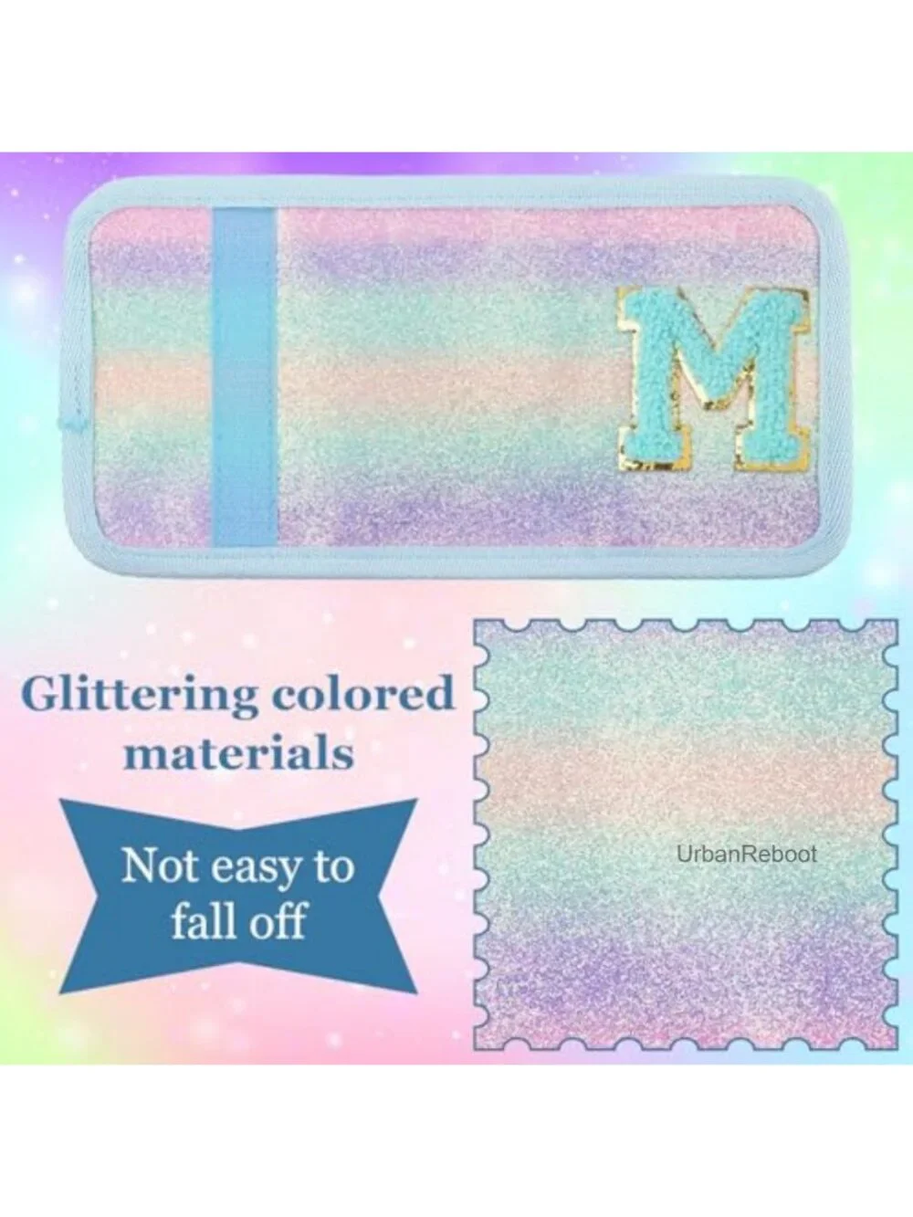 sundee Kids Girls Small Trifold Wallet with Magic Sticker and Zipper Pocket